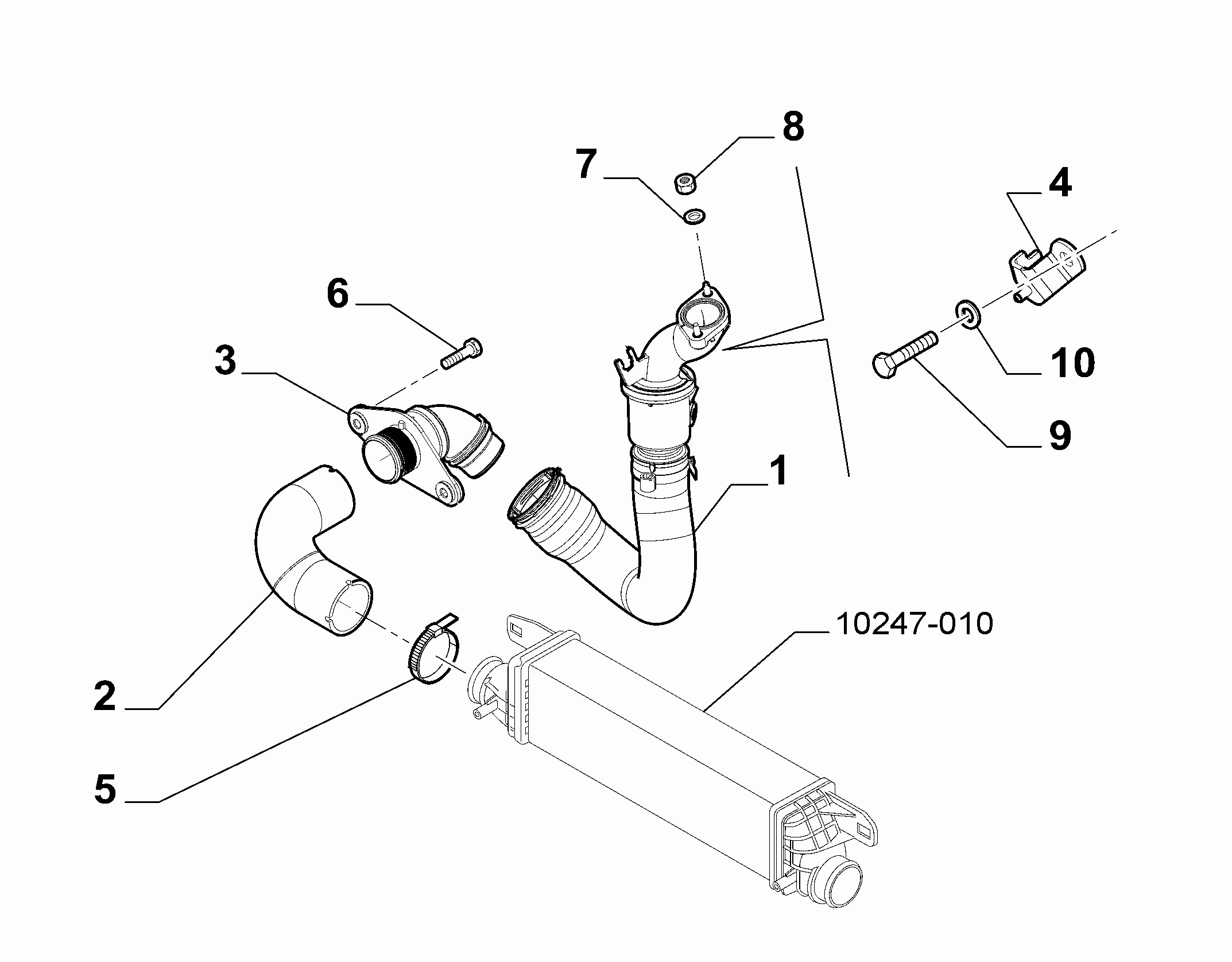 10247-030 TURBINE COOLER PIPING