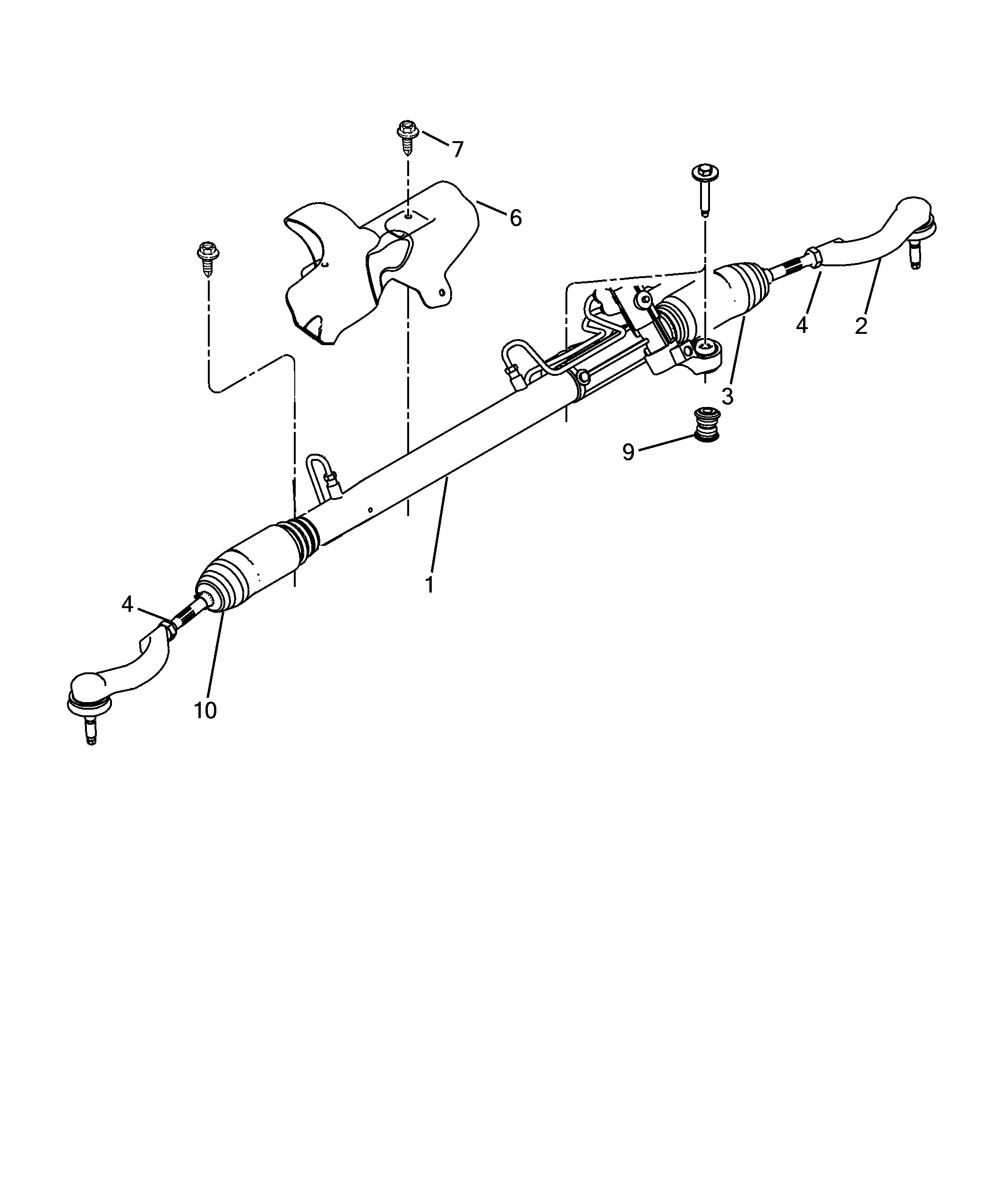 41201-030 STEERING BOX