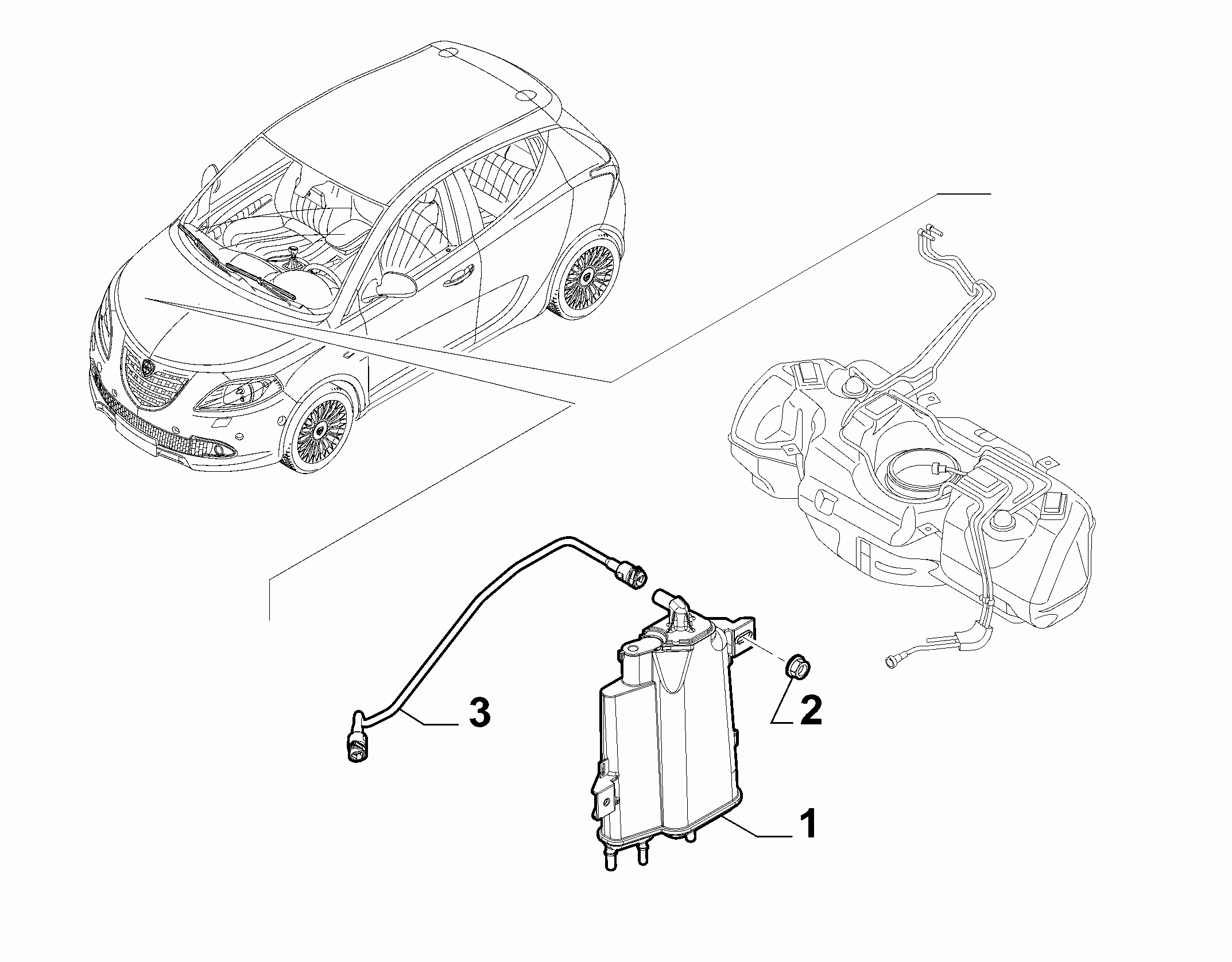 10201-040 FUEL EMISSION FILTER