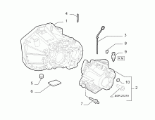 21207-010 GEARING AND STUD JOINTING