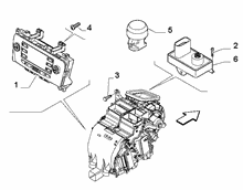 50101-020 HEATER/AIR CON