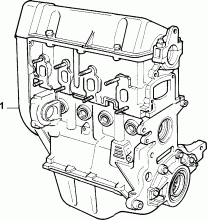 10000-010 SEMI-COMPLETE ENGINE