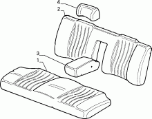 70615/00 REAR SEAT LINING