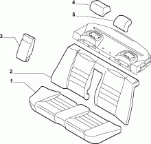 70615/03 REAR SEAT LINING