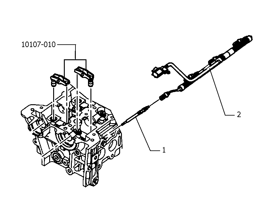 55101-010 GLOW PLUGS