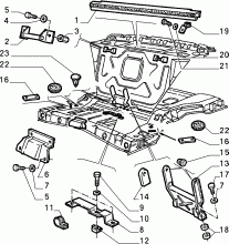 70613/05 REAR SEAT