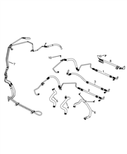 41207-050 POWER STEERING PIPING
