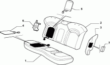 70613/00 REAR SEAT 