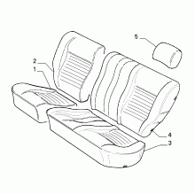 70615/02 REAR SEAT LINING