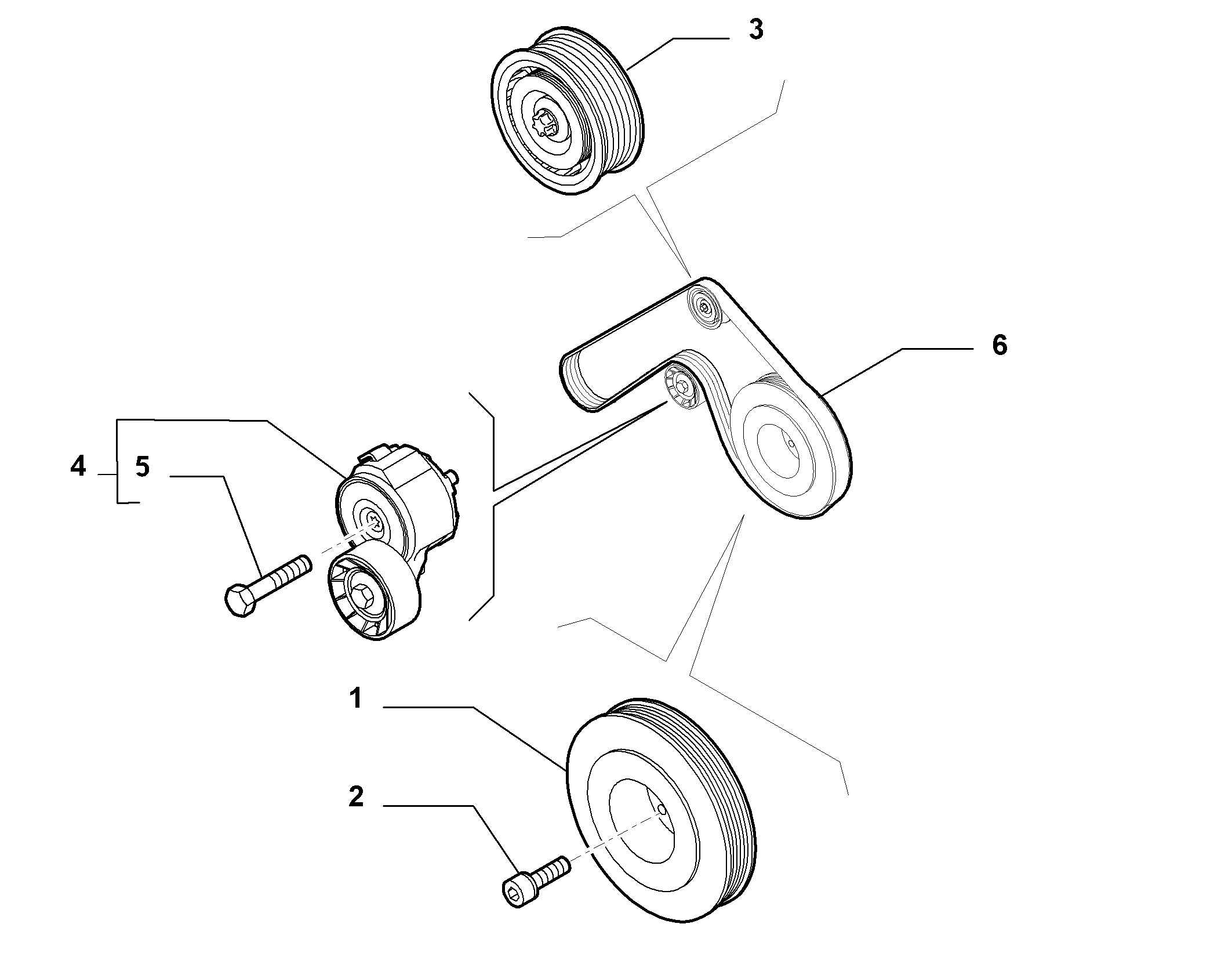 10115-010 BELTS AND PULLEYS