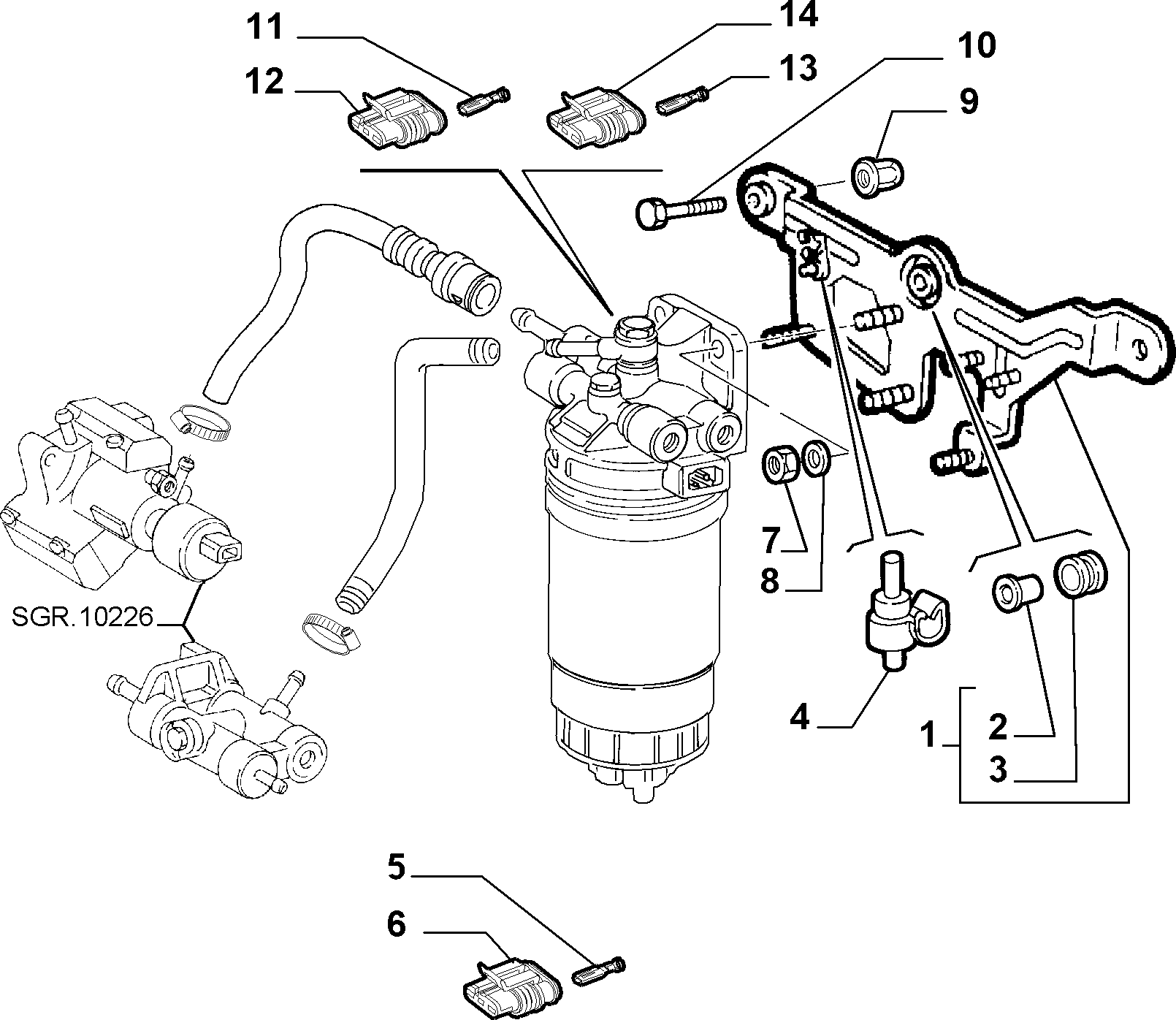 10225/01 СИСТЕМА ВПРЫСКА