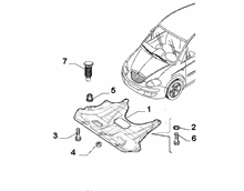 38115-010 ENGINE UNDERSIDE GUARD