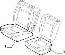 70615/02 REAR SEAT LINING