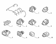10226-060 ENGINE HARNESS CONNECTORS