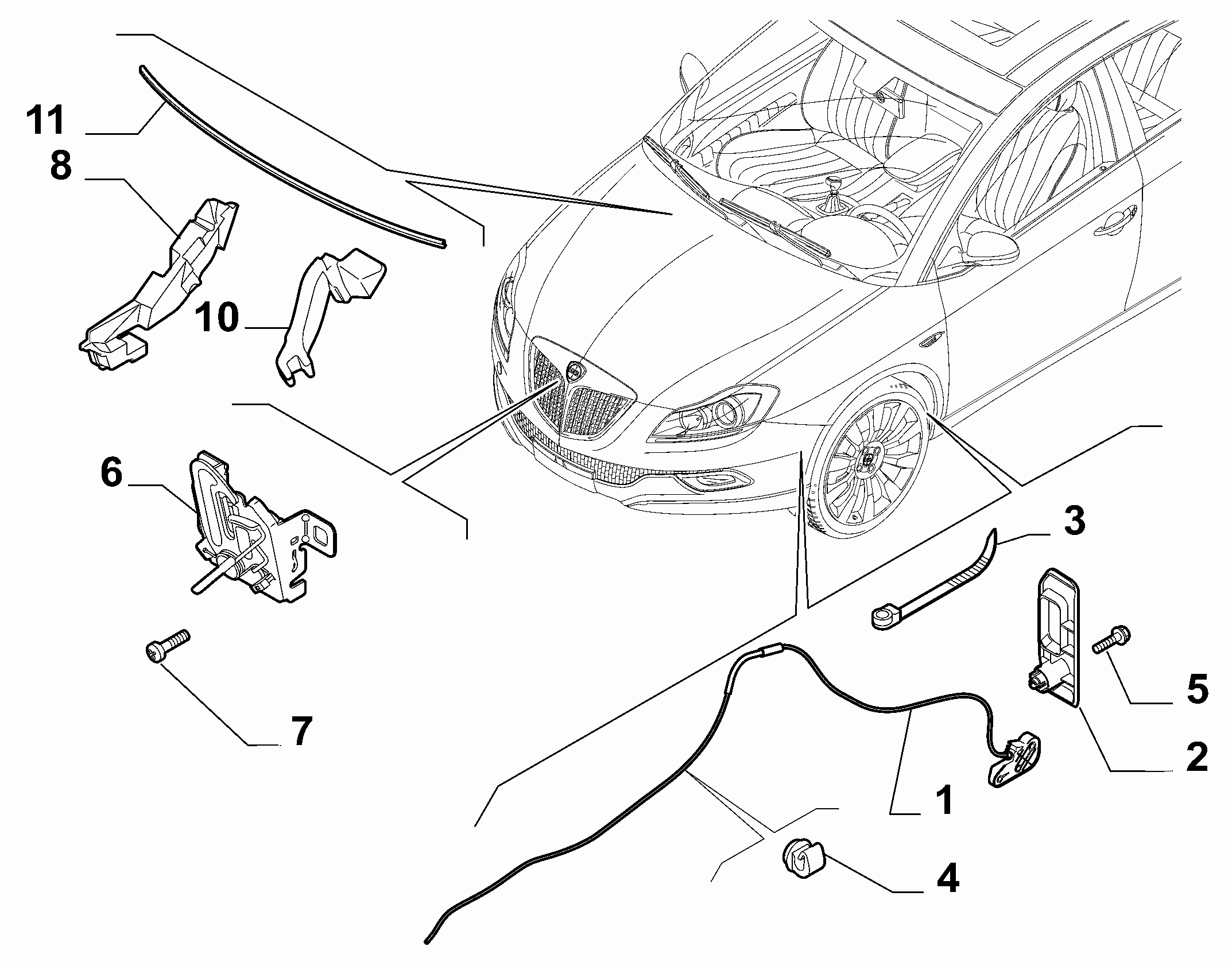 70101-020 TRUNK SPACE COVER ACCESSORY