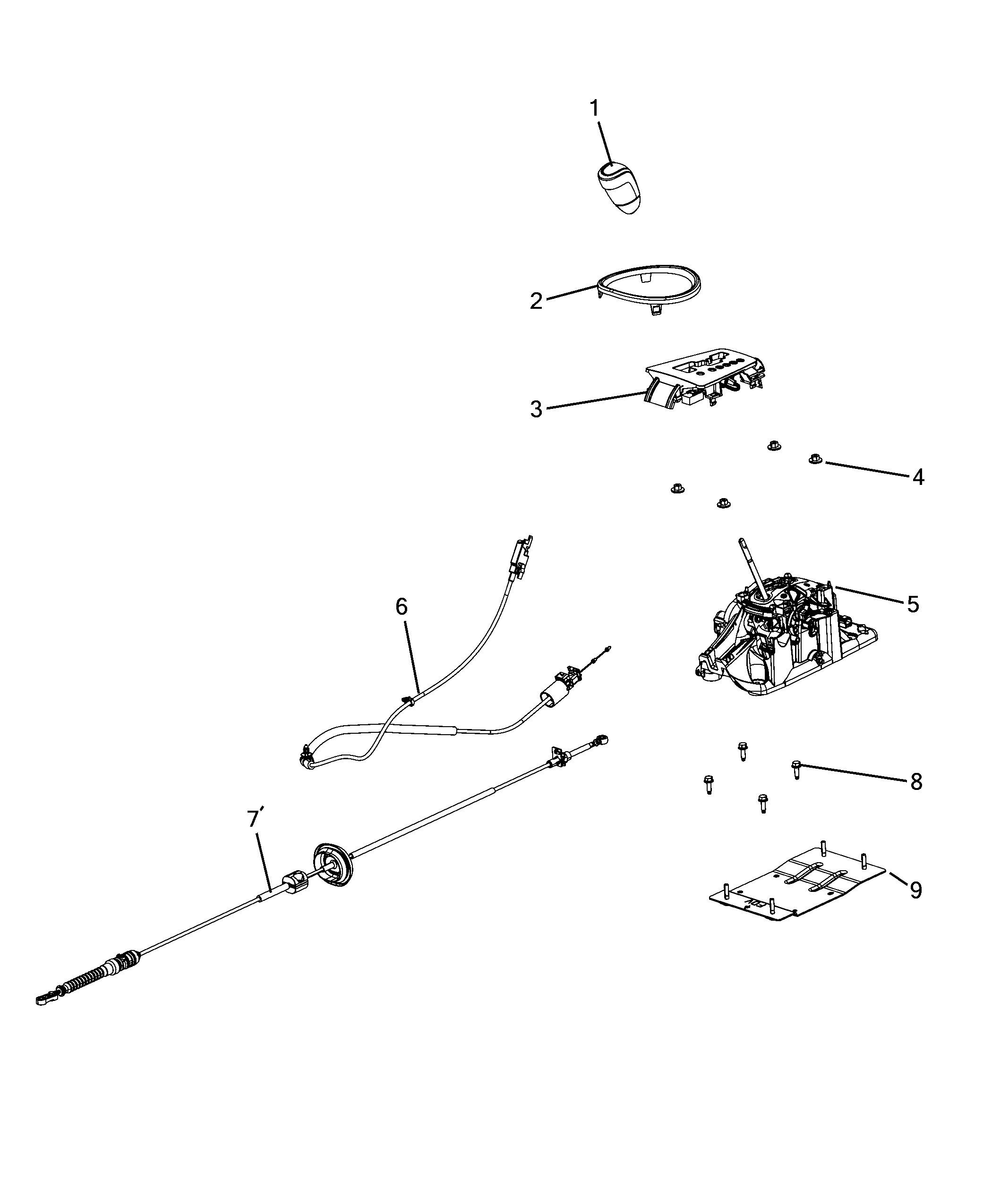 21221-010 GEAR STICK