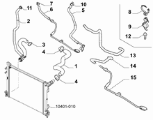 10401-030 RADIATOR PIPING