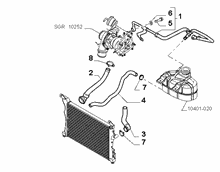 10401-030 RADIATOR PIPING