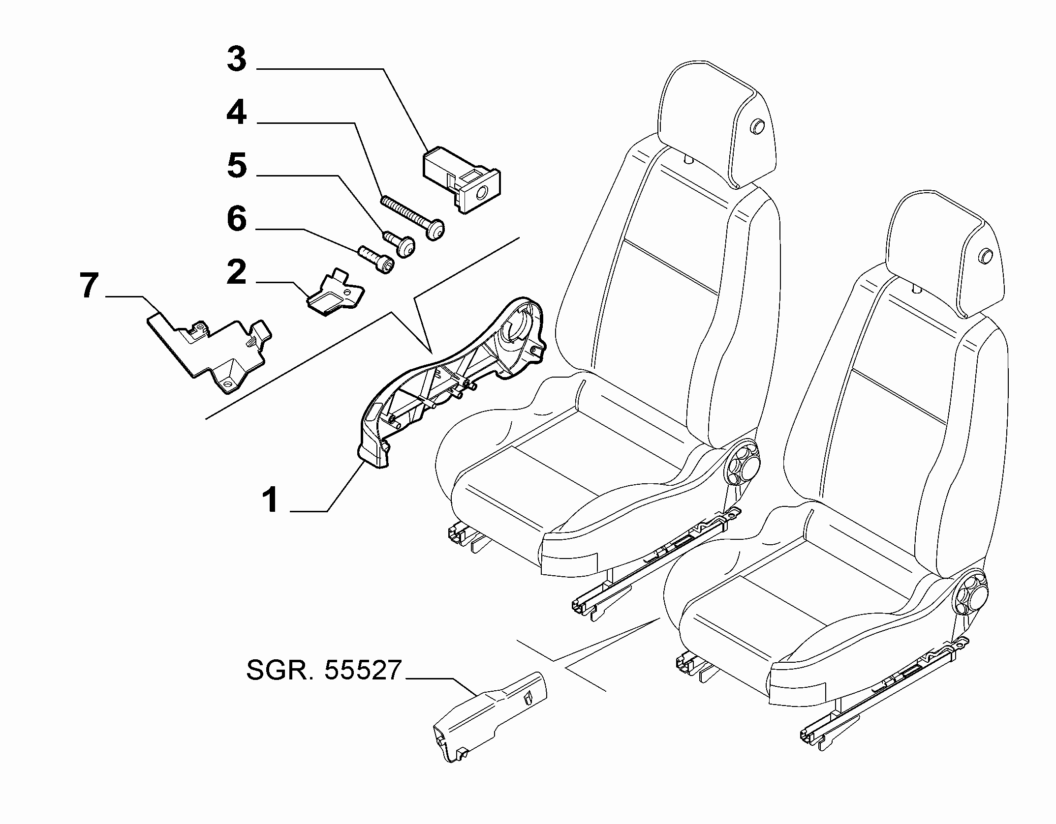 70601-060 FRONT SEAT COVERS