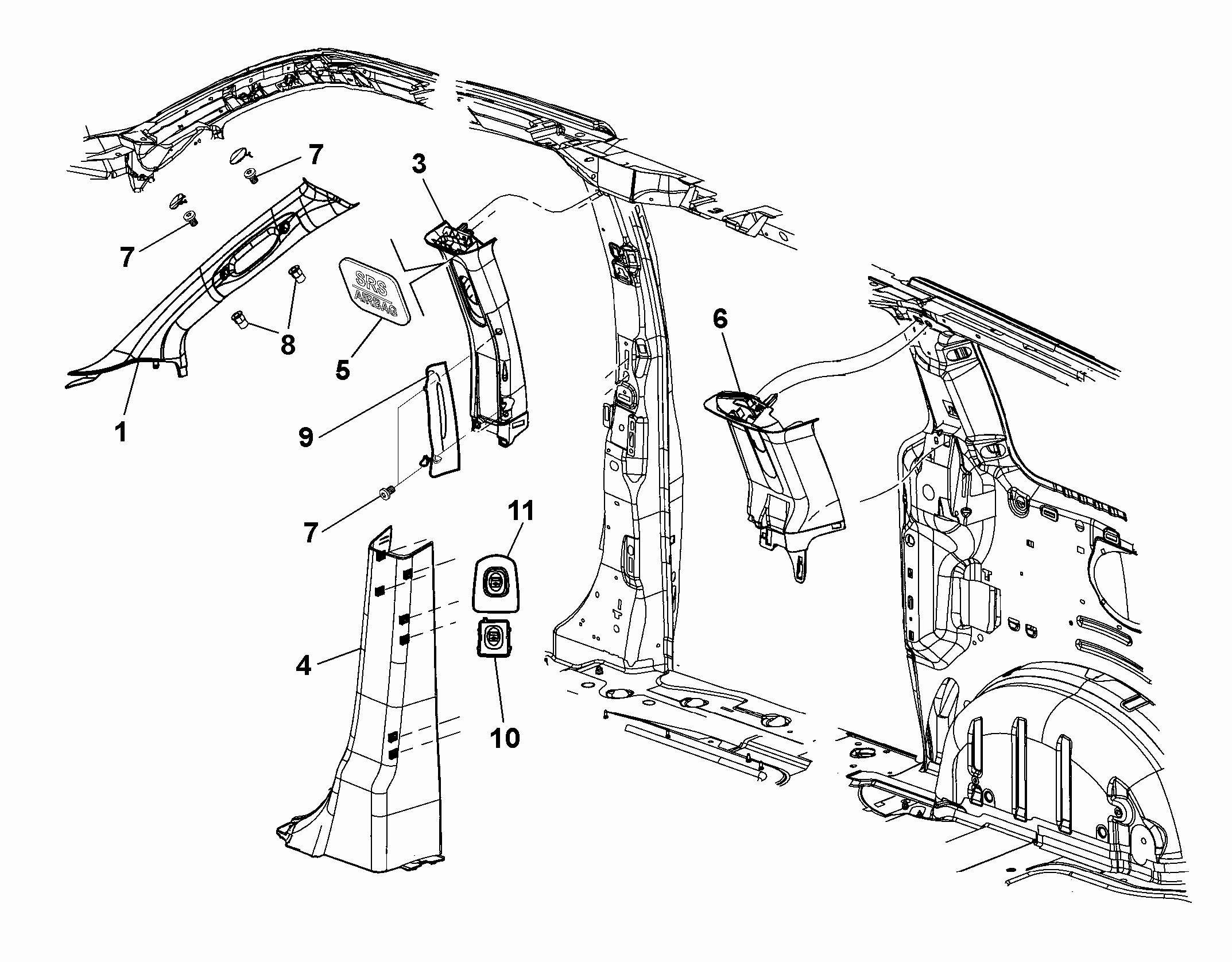 70523-019 PILLAR COVERS