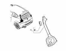 70020-020 SEAT HANDLE LIGHT