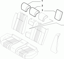 70615/01 REAR SEAT LINING