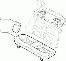70615/01 REAR SEAT LINING