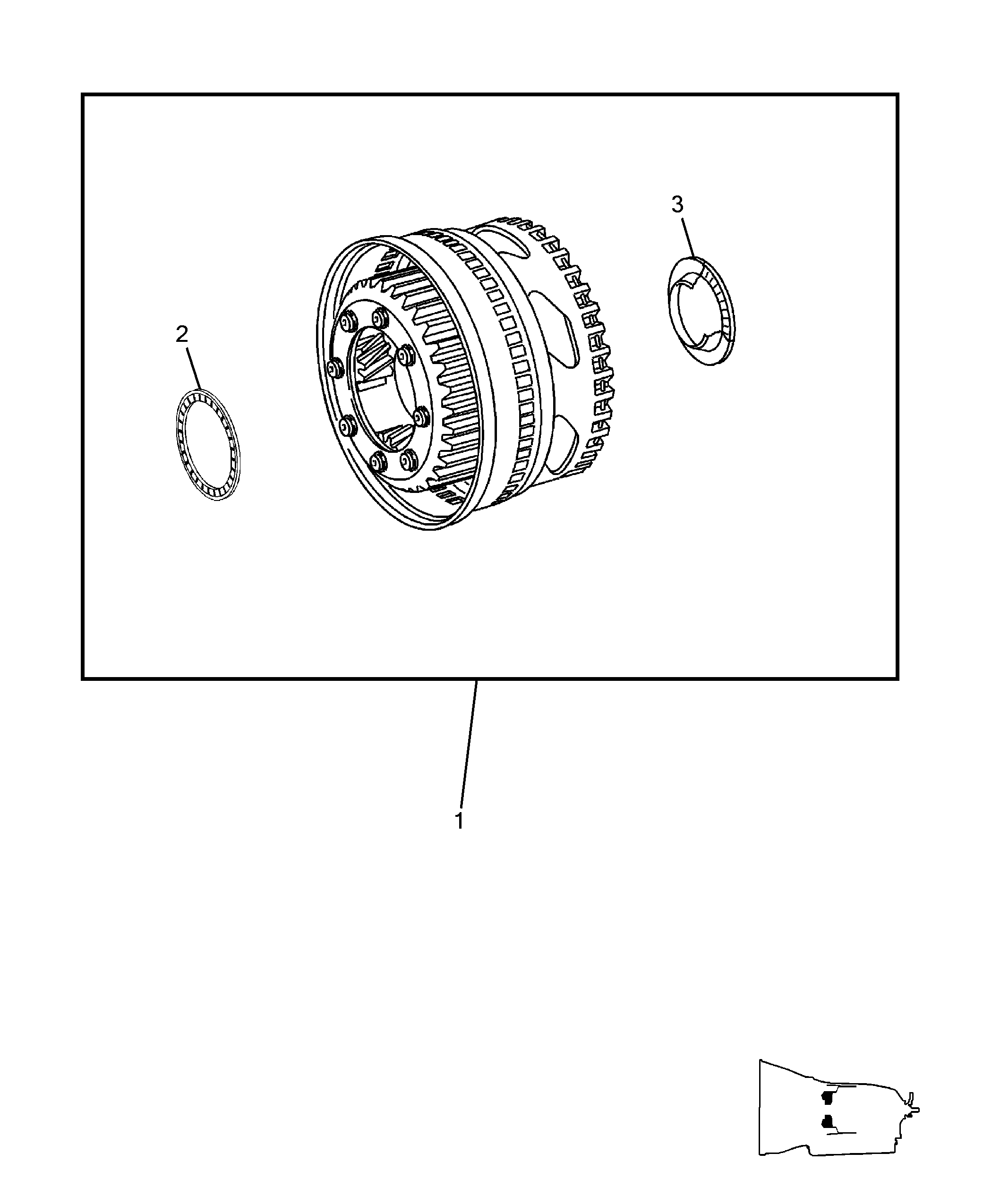 21201-090 AUTOMATIC TRANSMISSION GEAR UNIT