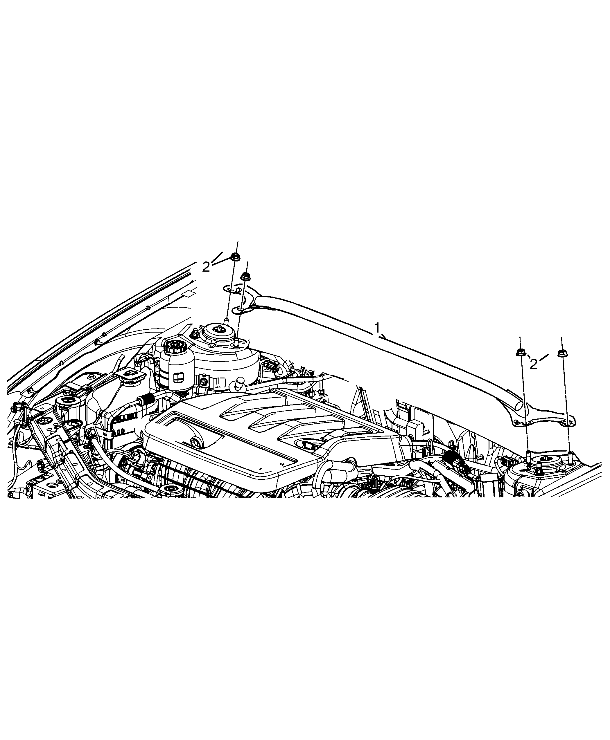 44301-030 CROSS ARM AND TORSION BAR