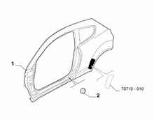 70019-010 EXTERNAL SIDE FRAME