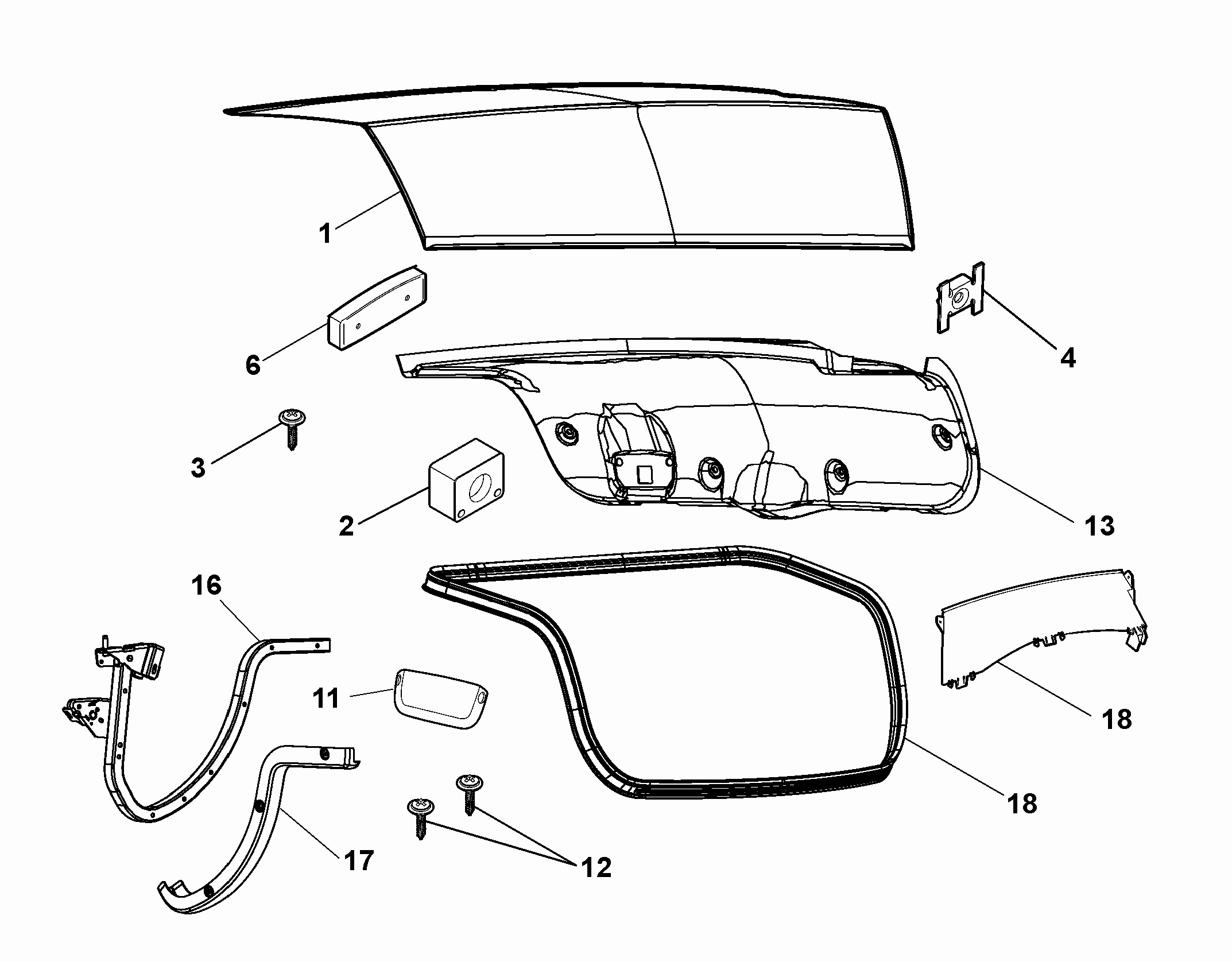 70160-010 BOOT LID