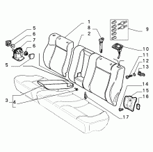 70613/01 REAR SEAT