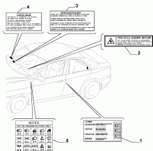 70750/00 ПРЕДУПР. ТАБЛИЧКИ И ИНСТРУКЦИИ 