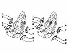 70601-060 FRONT SEAT COVERS