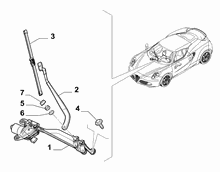 55514-010 WIPERS - ARM, BRUSHES AND MOTOR