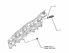 10101-020 CYLINDER HEAD AND GASKETS