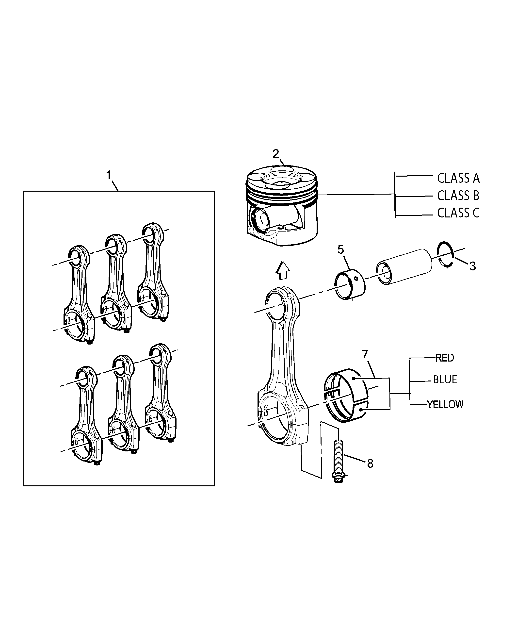 10105-020 PISTONS AND RINGS 