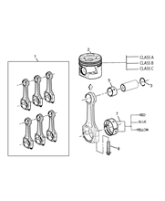 10105-020 PISTONS AND RINGS 