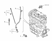 10301-060 DIP STICK, CAP, TRANSMITTER AND PRESSURE ROD