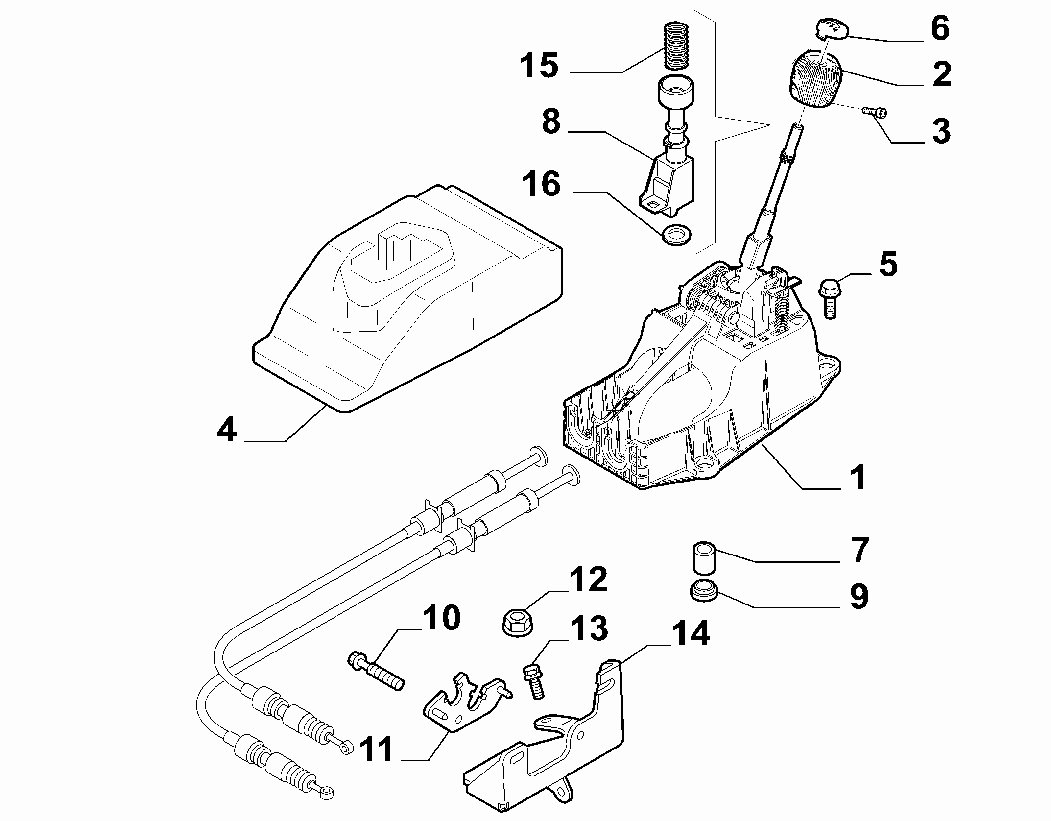 21221-010 GEAR STICK