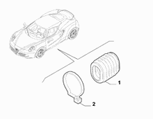 55527-040 CABLE SET FIXINGS ON MOVING PARTS