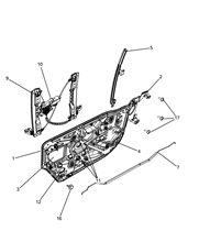 70143-010 SLIDING DOORS AND GUIDES