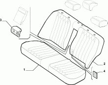 70615/01 REAR SEAT LINING 