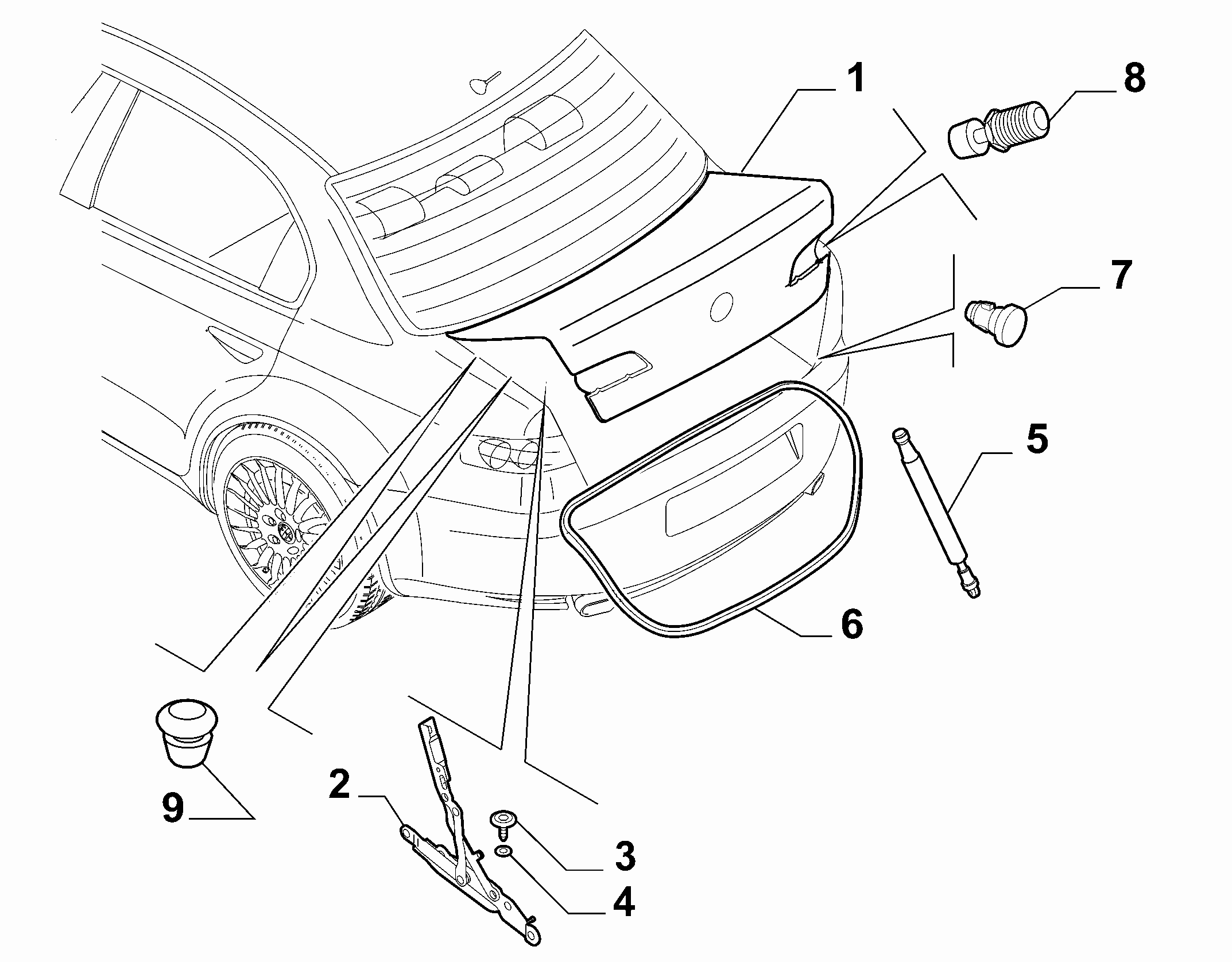 70160-010 BOOT LID