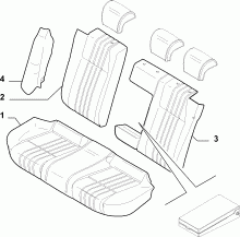 70615/02 REAR SEAT LINING