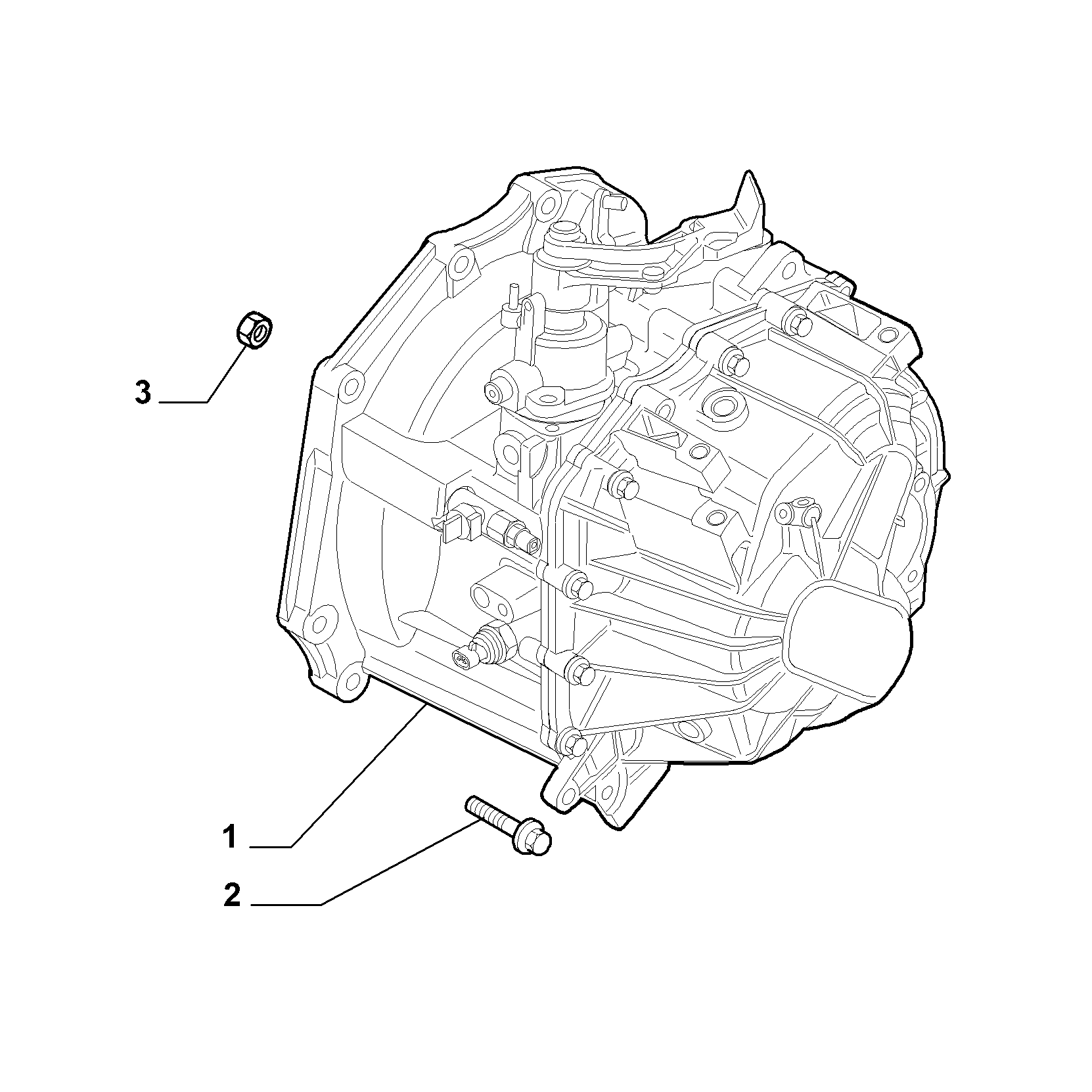 21200-010 GEARBOX AND COVERS