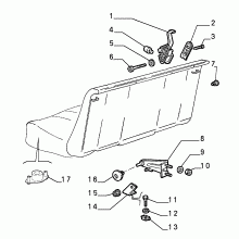 70613/02 REAR SEAT