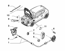 70101-020 TRUNK SPACE COVER ACCESSORY
