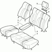 70615/04 REAR SEAT LINING