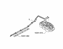 10201-020 UNDERSIDE FUEL PIPES